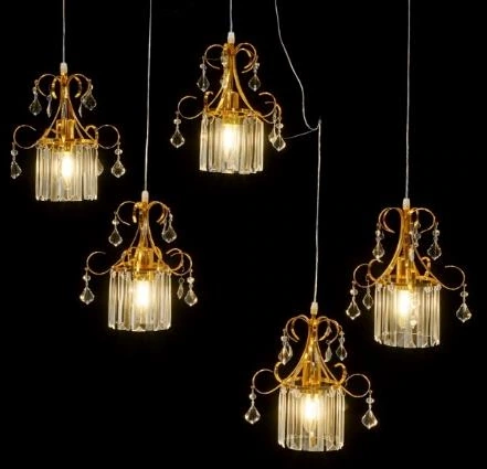 Hanging Lamp Set OF 5